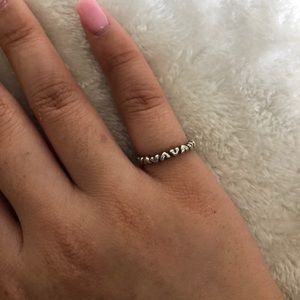Pandora Forever Love Stackable Heart Ring